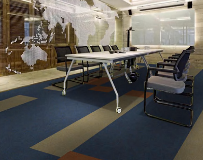 会议室拼块地毯
